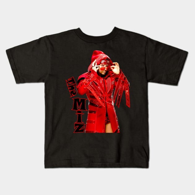 The Miz Red Kids T-Shirt by DreadProfessions